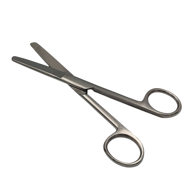 Ножиці операційні, прямі, тупокінцеві, 140 мм